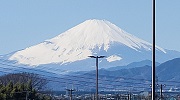 藤沢市打戻からの富士山