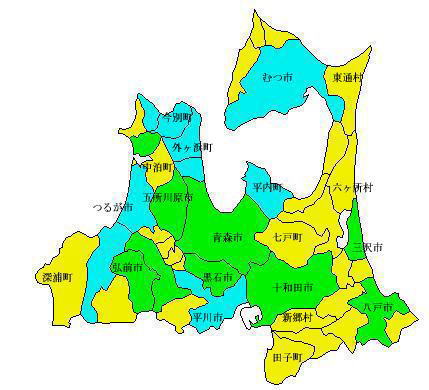 青森県地図