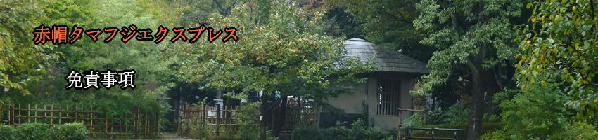 赤帽タマフジエクスプレスの免責事項