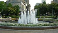 山下公園の噴水